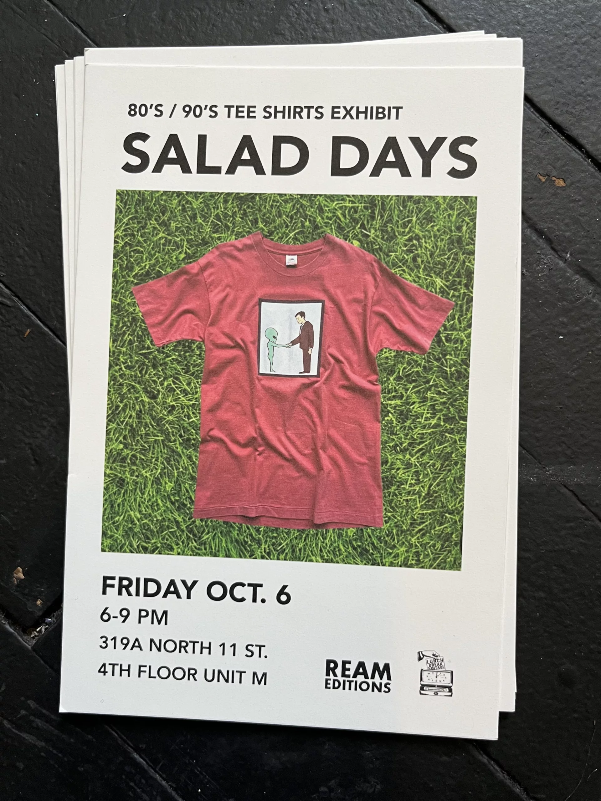 Ream Editions 80's & 90's T-shirt Salad Days