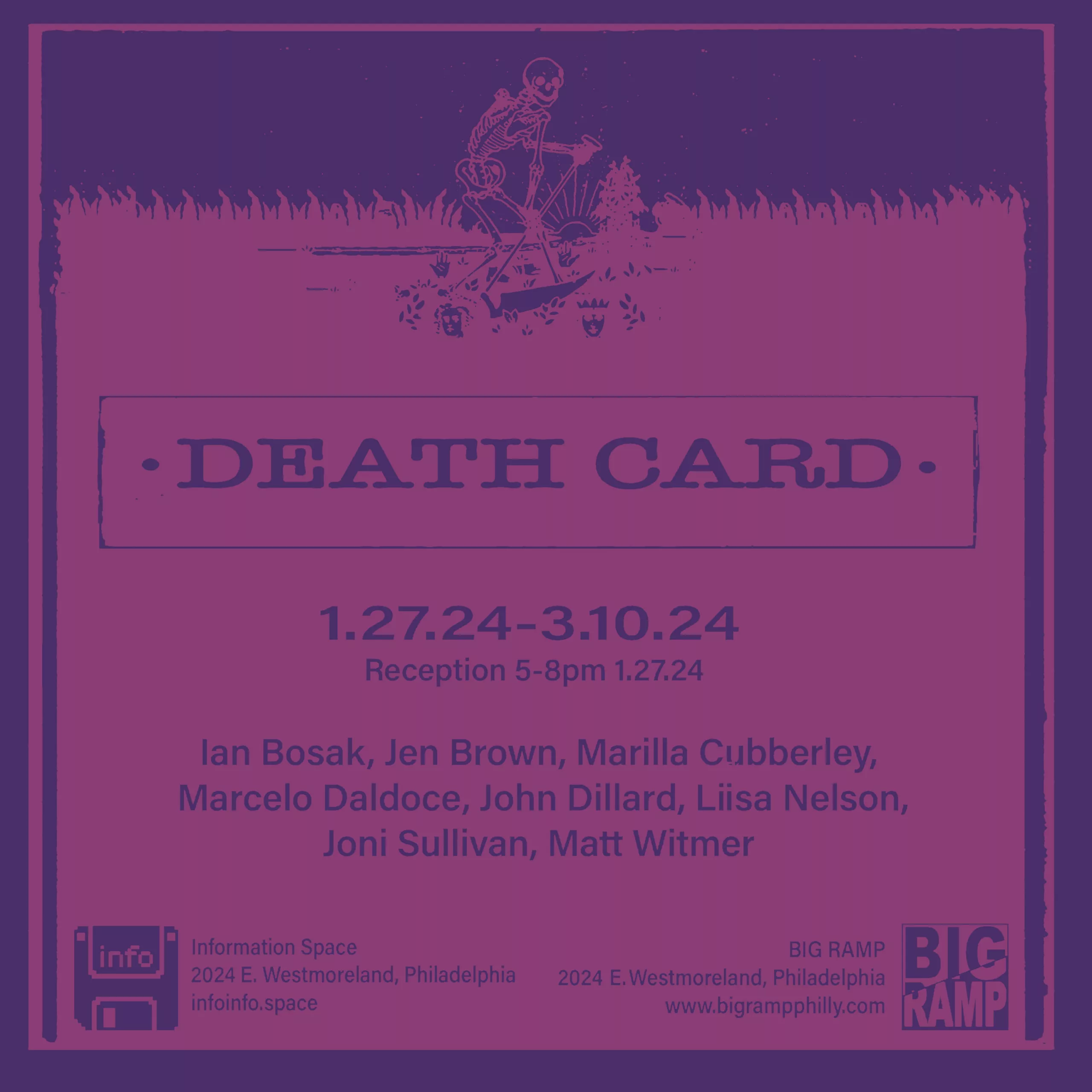 Death Card @ Big Ramp January 27 2024